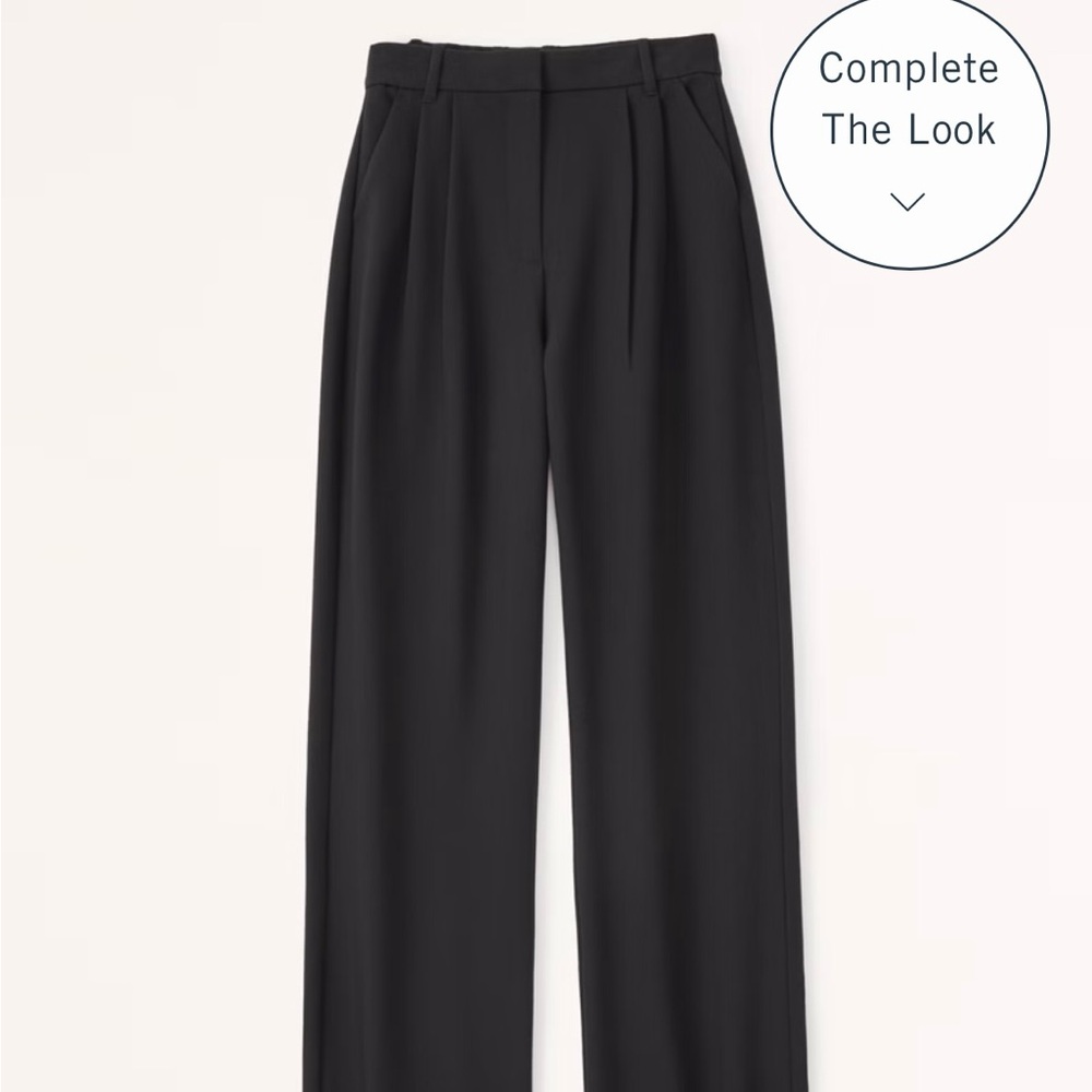 Curve Love A&F Sloane Tailored Pant